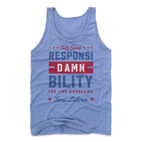 Mens Men's Tank Top Athletic Blue